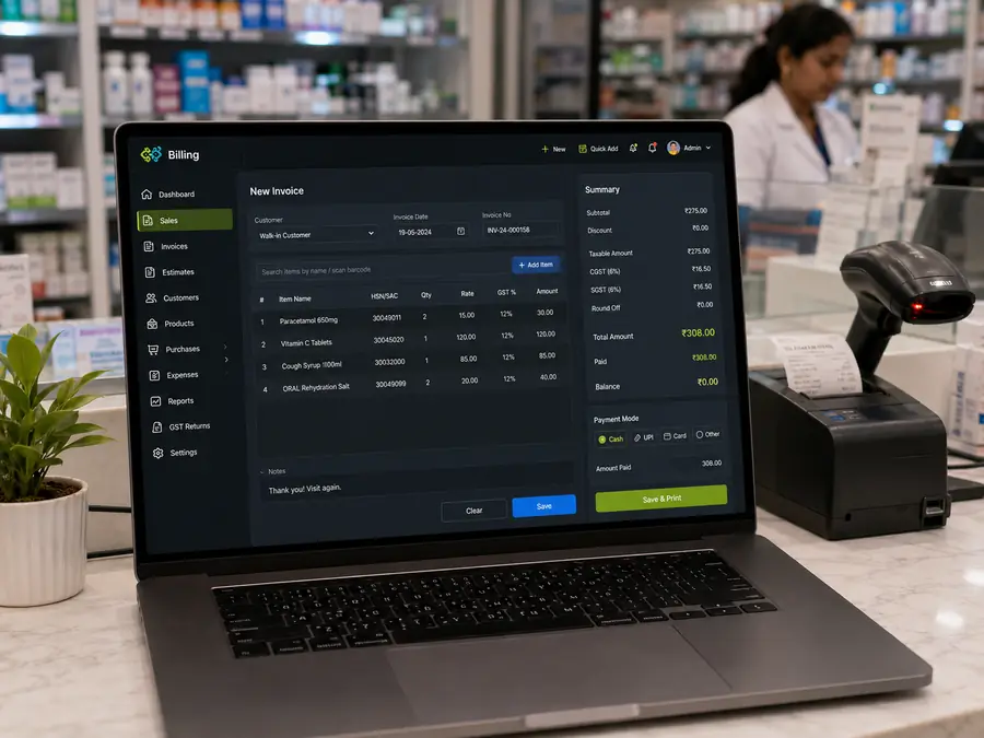 BillPro billing software project