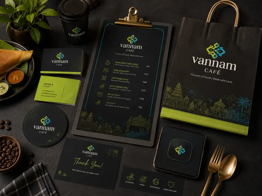 Aether brand identity project
