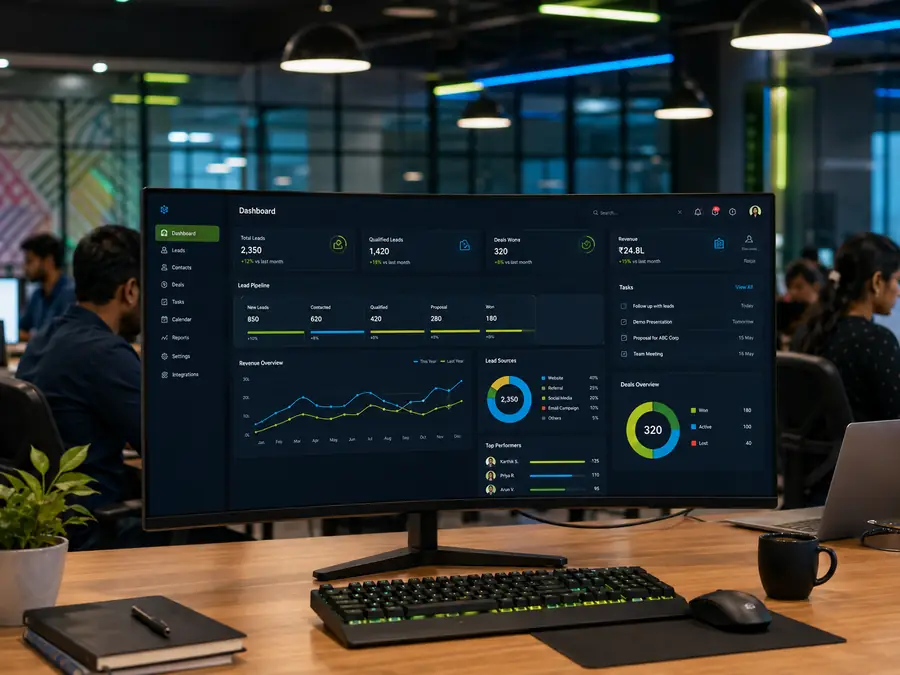 FlowCRM software platform project
